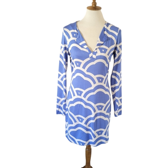 Diane Von Furstenberg Reina Silk Jersey‎ Knit Mini Dress - Picture 2 of 7